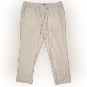 Men's Beige Casual Pants